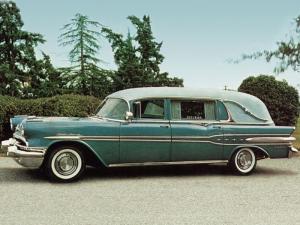 Pontiac Star Chief Funeral Car by Superior 1957 года